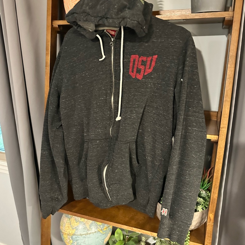 Ohio State Heathergray Hoodie Sweater
